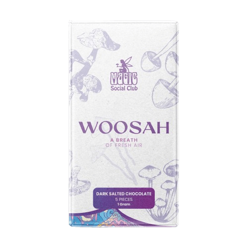 Woosah Dark Chocolate Bar 1g