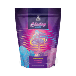 Blinding Lights Peach, Cherry Lime, and Orange Gummies