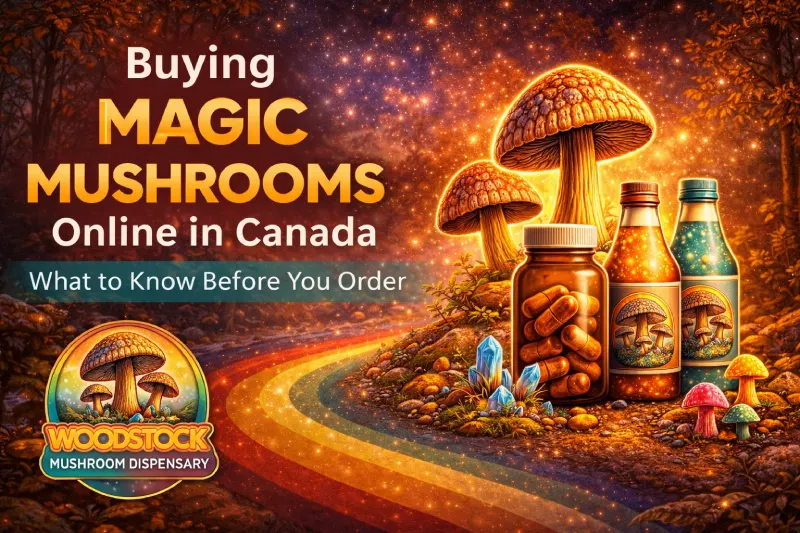 Buying magic mushrooms online in Canada